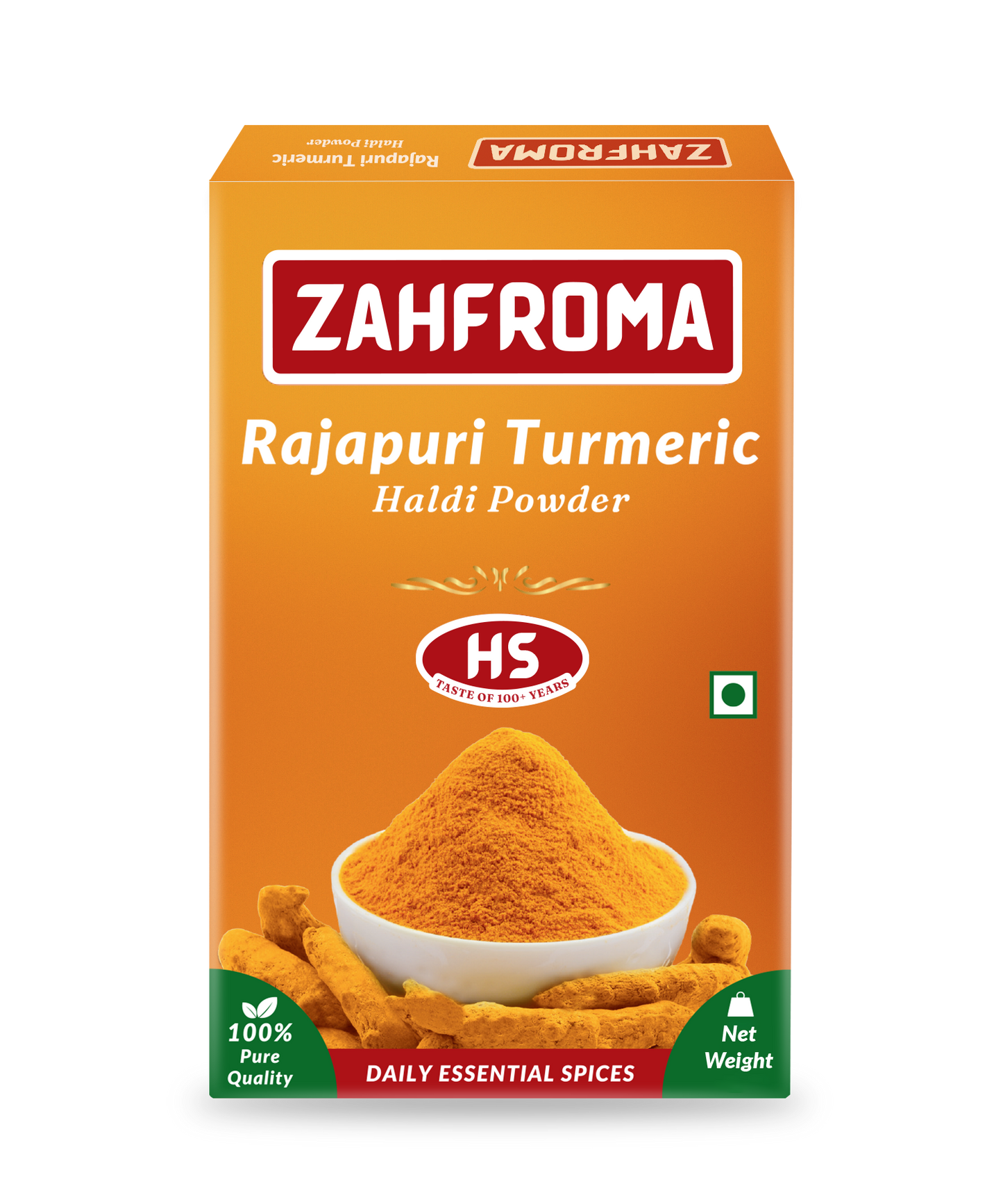 Rajapur Turmeric (Haldi) Powder - Box