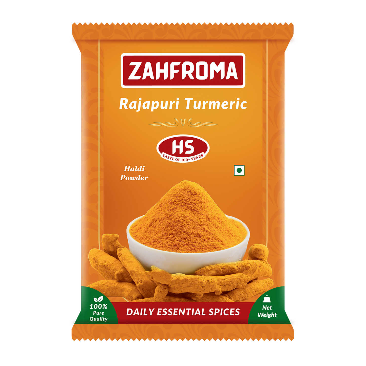 Rajapuri Turmeric (Haldi) Powder - Pouch