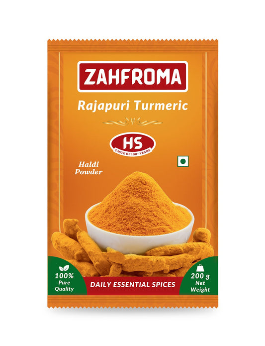 Rajapuri Turmeric (Haldi) Powder 200 g Pouch