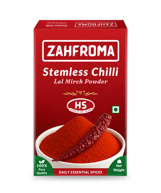 Stemless Chilli Powder - Box